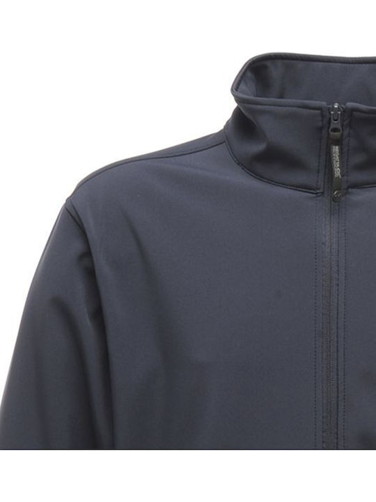 TRA680 Winter Jacket Softshell Waterproof and Windproof Navy Blue