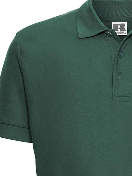 Russell Europe Men's Short Sleeve Promotional Blouse Bottle Green