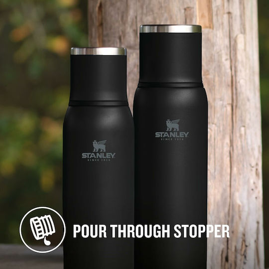 Stanley Adventure To-Go Bottle Thermos Stainless Steel BPA Free 750ml Black