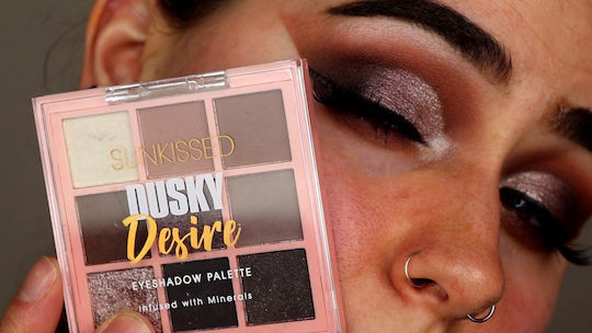 Sunkissed Dusky Desire Παλέτα με Σκιές Ματιών σε Στερεή Μορφή 9gr