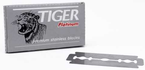 TIGER Platinum Ανταλλακτικές Λεπίδες για Ευαίσθητες Επιδερμίδες 5τμχ