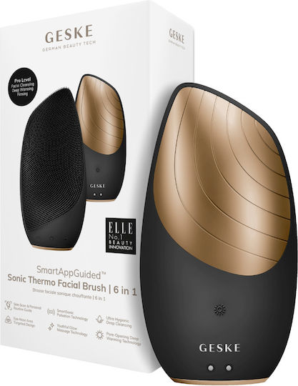 Geske Thermo Facial Brush 6 In 1 Βούρτσα Καθαρισμού Προσώπου από Σιλικόνη