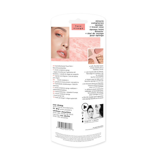 Real Techniques Professional Makeup Sponge for Foundation Miracle Complexion