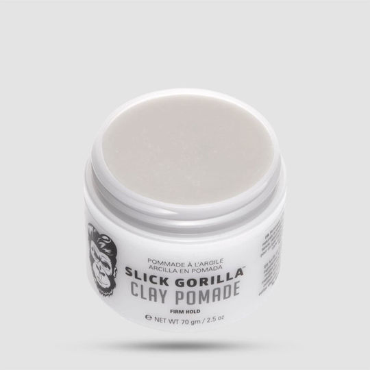 Slick Gorilla Clay Pomade για Δυνατό Κράτημα & Ματ Αποτέλεσμα 70gr