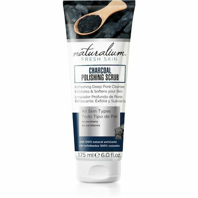 Naturalium Charcoal Scrub for Face 175ml