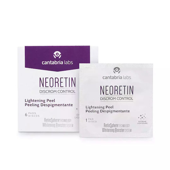 Cantabria labs Neoretin Cremă Pentru Peeling Față 6 Bucăți