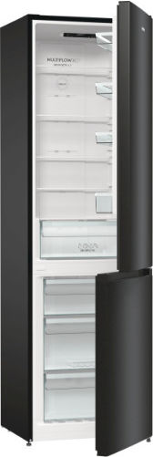 Gorenje Ψυγειοκαταψύκτης 331lt NoFrost Υ200xΠ60xΒ59.2εκ. Μαύρος NRK6202EBXL4