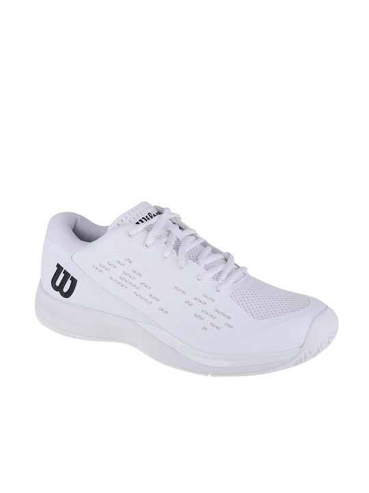 Wilson Rush Pro Ace Ανδρικά Παπούτσια Τένις Λευκά