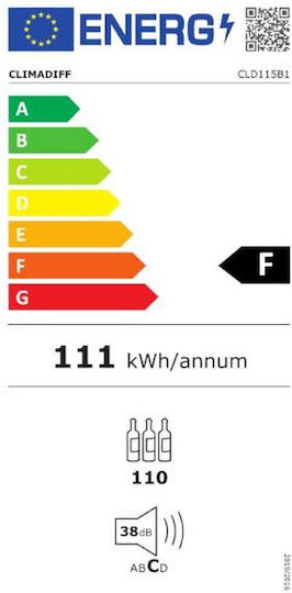 Climadiff Răcitor de Vinuri 110 Sticle