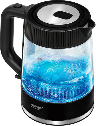 MPM Kettle 1.7lt 2200W Black