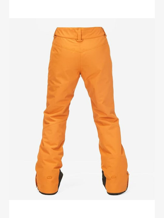 Billabong Malla F6PF06BIF2-2733 Women's Trousers for Ski & Snowboard Orange