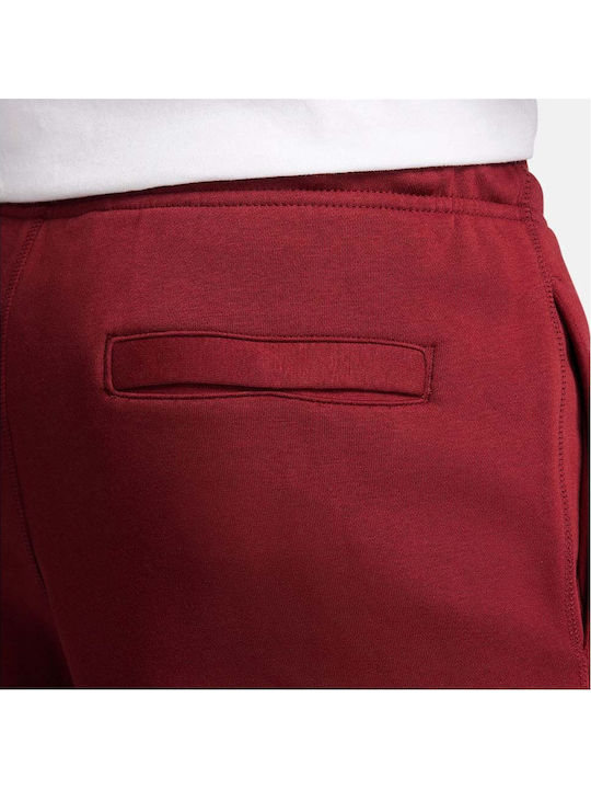 Sweatpants with Elastic Burgundy