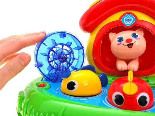 Jokomisiada Angelspiel Fishing Interactive Toy mit Lichtern