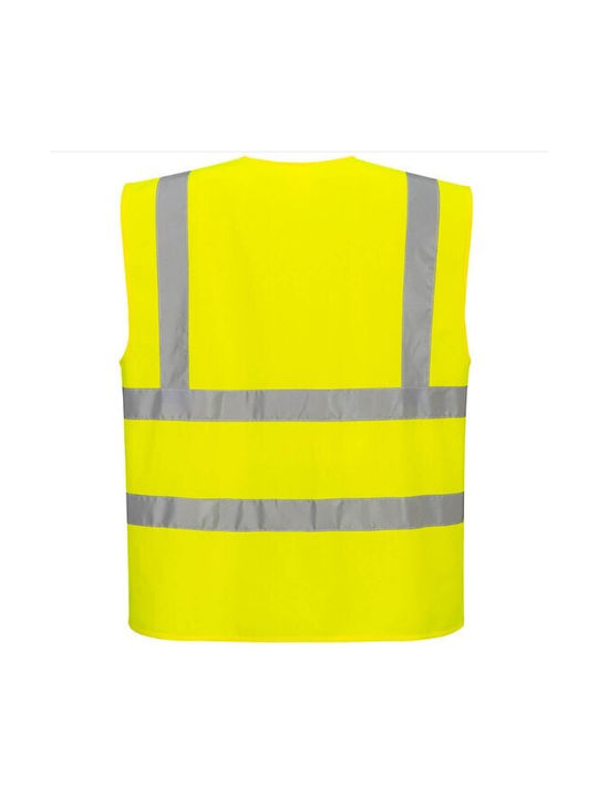 Portwest Men's Yellow Safety Vest