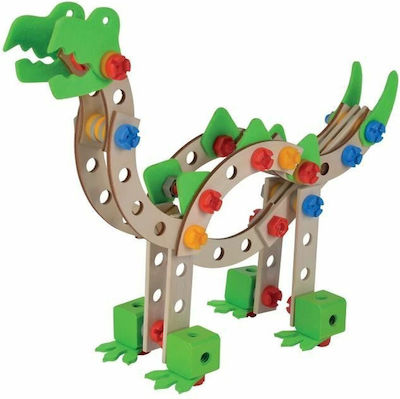 Eichhorn Wooden Construction Toy Dinosaur for 4+ years