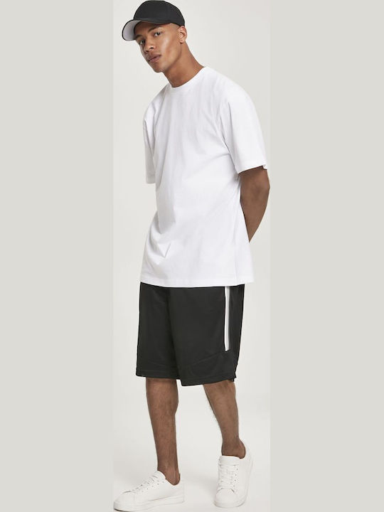 Side Taped Mesh Αθλητική Ανδρική Βερμούδα Black/grey