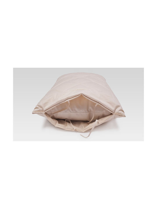Valeria Home Μαξιλαροθήκη Καπιτονέ 60x60εκ.