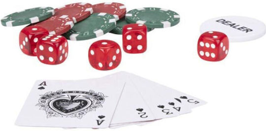 Set Set 100 Poker Chips in Suitcase