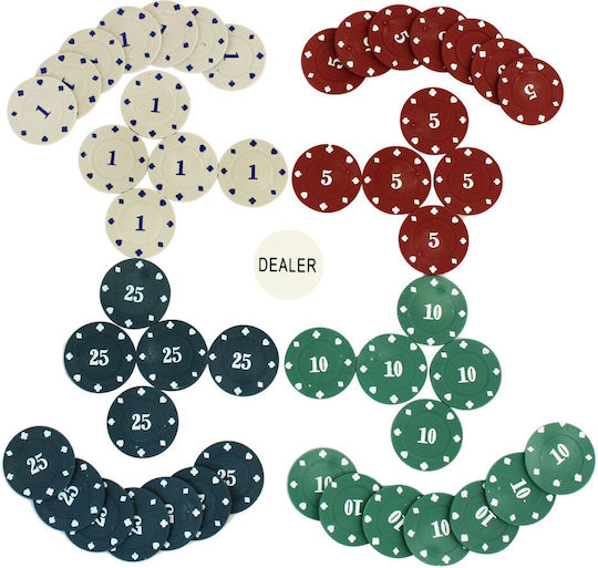 Set Set 100 Poker Chips