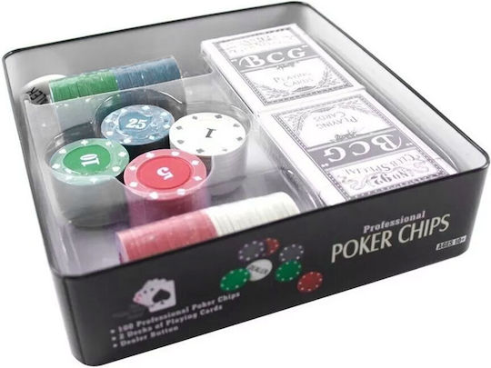 Set Set 100 Poker Chips
