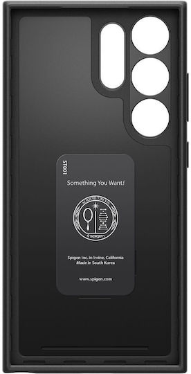 Spigen Thin Fit Back Cover Plastic 1.55mm Negru (Galaxy S24 Ultra)