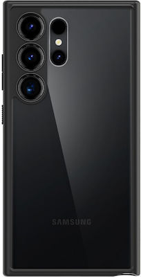 Spigen Ultra Hybrid Back Cover Plastic / Silicone Matte Black (Galaxy S24 Ultra)