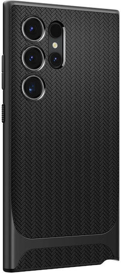 Spigen Neo Hybrid Back Cover Plastic 2mm Black (Galaxy S24 Ultra)