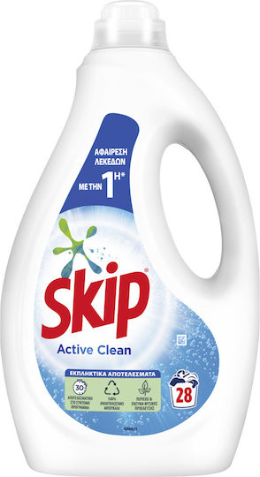 Skip Active Clean Перилен препарат за Вълнен дрехи (28 Мерителни чаши)