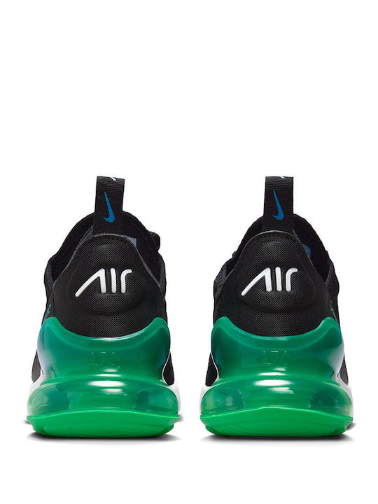 Kids Sneakers Air Max 270 Black / Malachite / Photo Blue / White