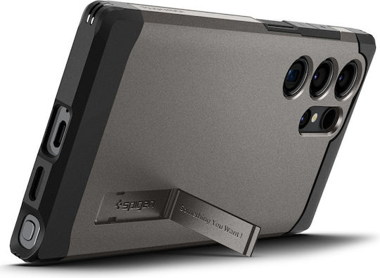 Spigen Tough Armor Back Cover Silicone 2mm Gunmetal (Galaxy S24 Ultra)