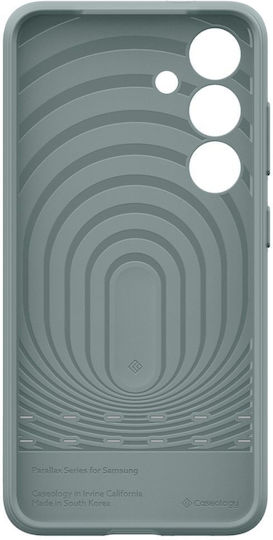 Spigen Parallax Umschlag Rückseite Kunststoff Grün (Galaxy S24+)