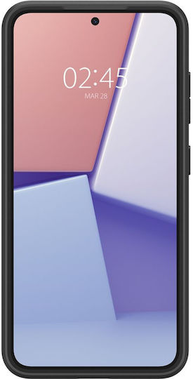 Spigen Optik Umschlag Rückseite Kunststoff 2mm Schwarz (Galaxy S24)