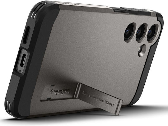 Spigen Tough Задна корица Пластмаса 2мм Сив (Galaxy S24+)
