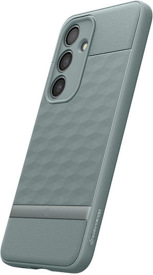 Spigen Parallax Umschlag Rückseite Kunststoff Grün (Galaxy S24+)