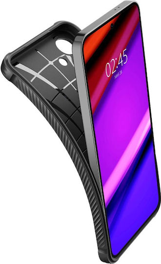 Spigen Rugged Armor Umschlag Rückseite Kunststoff 2mm Schwarz (Galaxy S24+)