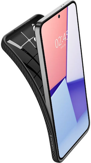Spigen Liquid Air Back Cover Plastic Impermeabil Negru (Galaxy S24+)