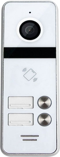 Joytimer Wireless Video Intercom Set Wi-Fi White