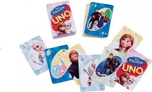 Настолна игра Uno Frozen за 2-10 играчи 7+ години