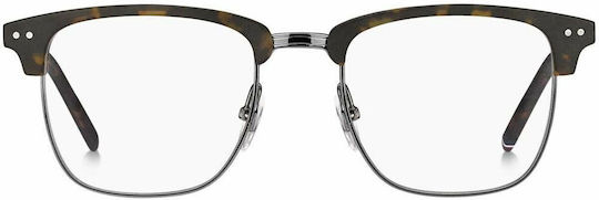Tommy Hilfiger Men's Brown Prescription Eyeglass Frame TH1730 086
