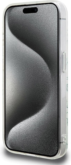 Lacoste Double Layer Repeat Magsafe Back Cover Πλαστικό Λευκό (iPhone 15 Pro)