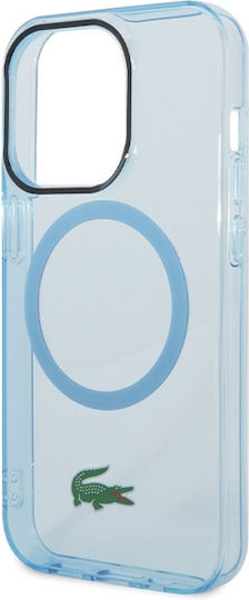 Lacoste Back Cover Plastic Blue (iPhone 15 Pro Max)