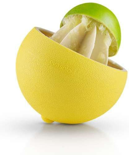 Eva Solo Classic Juicer Lemon with Container made of Plastic in Yellow Color