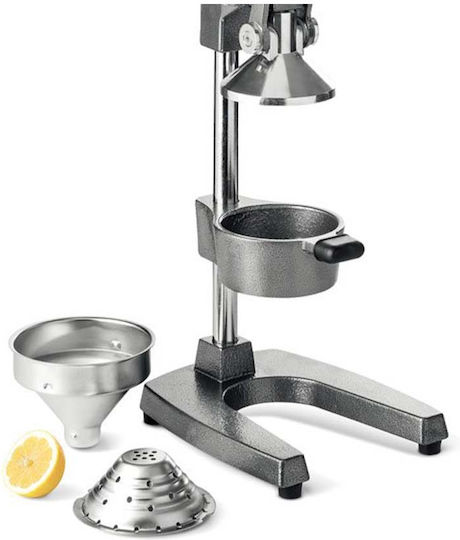Cresman Table Press Lime / Lemon / Orange / Pomegranate made of Metal in Gray Color