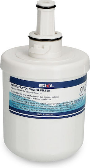 SKL RWF062UN Activated Carbon Internal Replacement Water Filter for Samsung Refrigerator 0.5 μm SKL RWF062UN Activated Carbon Internal Replacement Water Filter for Samsung Refrigerator 0.5 μm