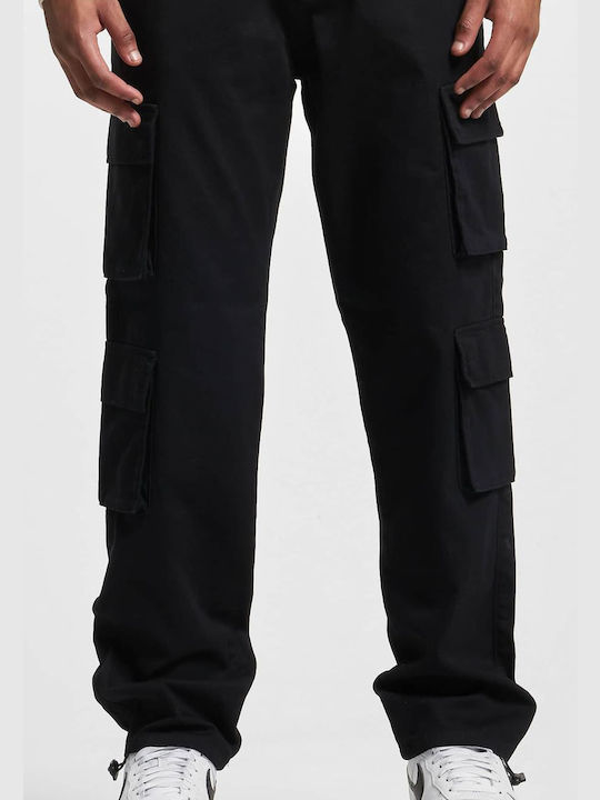 Cargo Elastic Men's Trousers Black
