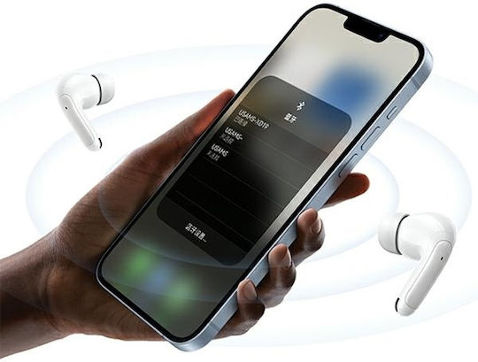 Usams X-Don Series Dual In-ear Bluetooth Handsfree Ακουστικά με Θήκη Φόρτισης Μωβ