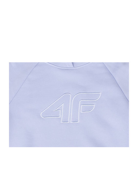 4F Women's Hooded Sweatshirt Blue