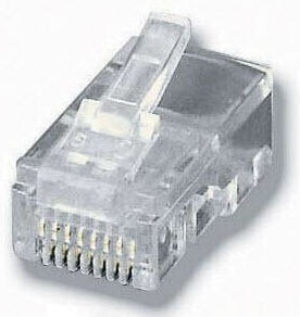 Equip Βύσμα RJ-45 100τμχ Διάφανο (121151)