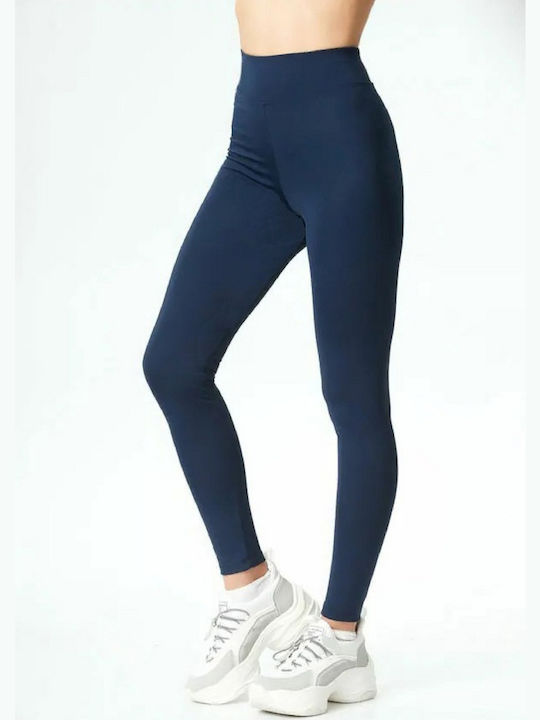 Frauen Leggings Blau