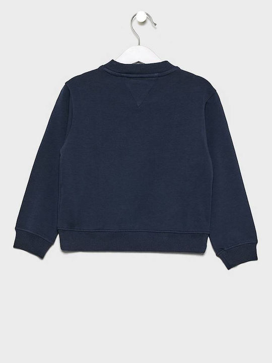 Tommy Hilfiger Kids Sweatshirt Navy Blue Rib